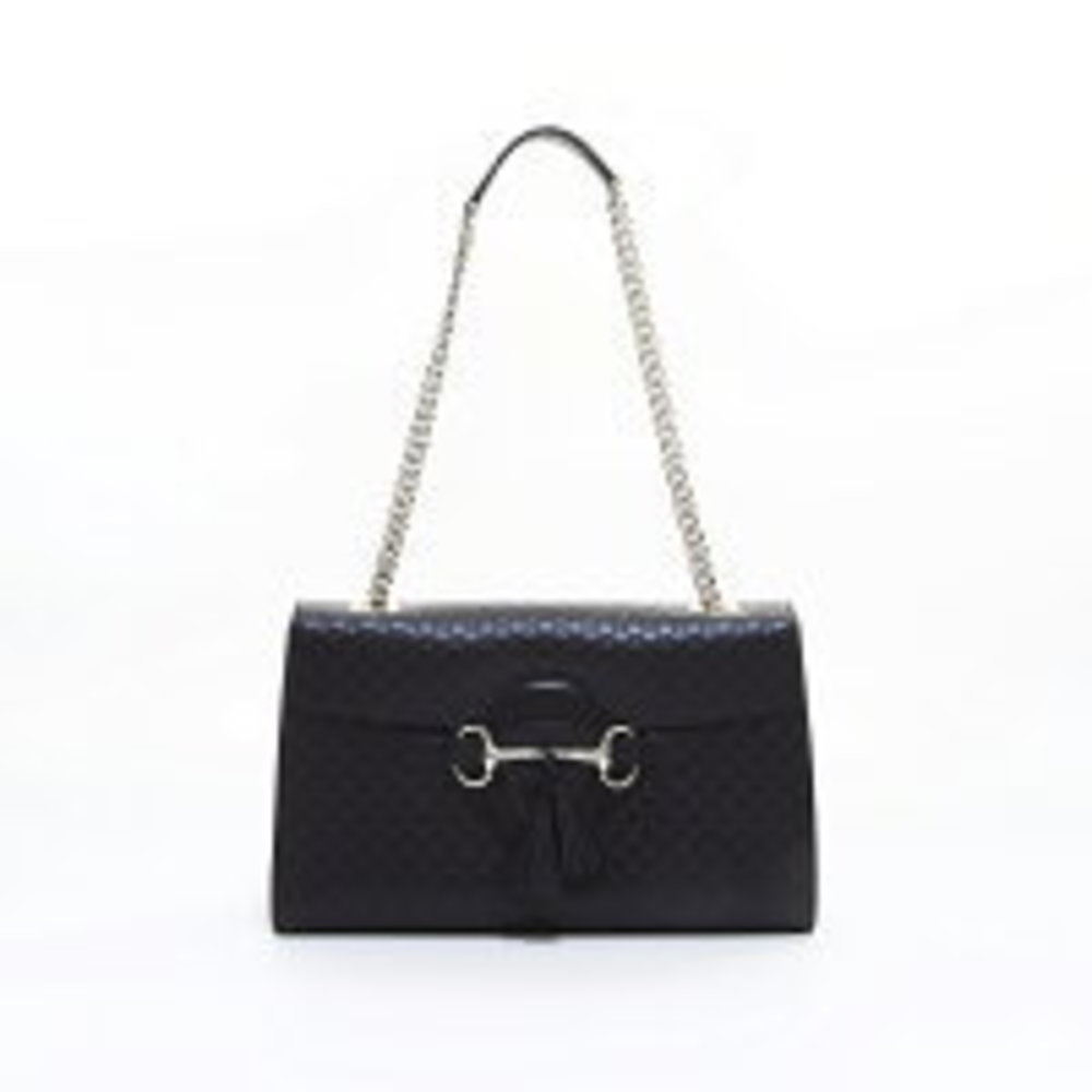 GUCCI Emily Micro GG Handbag Black